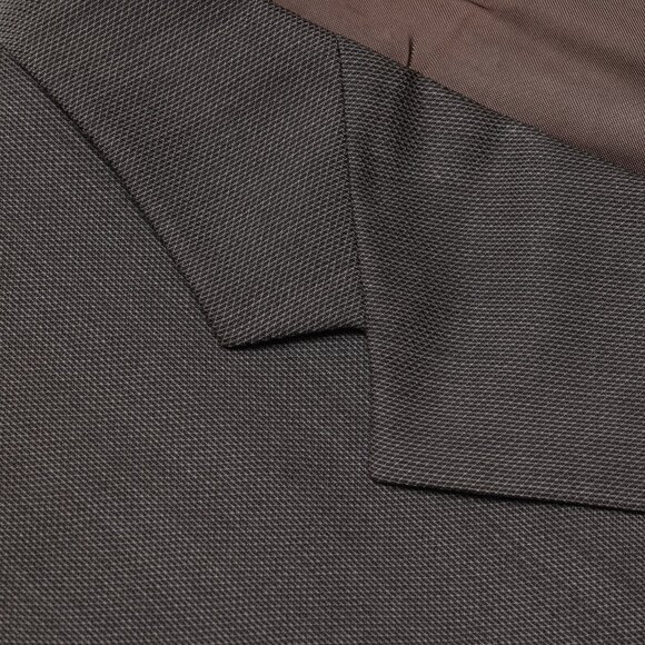 Louis Féraud (France) 90s, Sharkskin Wool, German Licensing, Post-Couture - Picture 6 of 12
